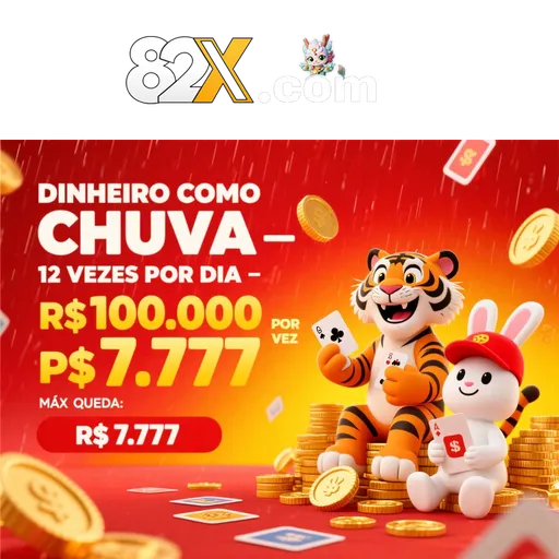82X Ganhe R$ 100,00 Gratis